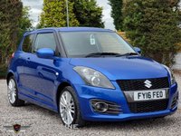 USED 2016 16 SUZUKI SWIFT 1.6 SPORT 3d 134 BHP SAT NAV | BLUETOOTH | FSH |