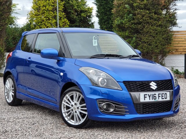 2016 16 Suzuki Swift 1.6 SPORT 3d 134 BHP