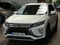 USED 2019 68 MITSUBISHI ECLIPSE CROSS 1.5 3 5d 161 BHP APP SAT NAV REAR CAMERA VAT Q 1 OWNER 6 MONTHS GOLD WARRANTY