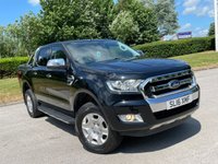 USED 2016 16 FORD RANGER 2.2 LIMITED 4X4 DCB TDCI 4d 158 BHP PRICE 14950 + VAT 2990 TOTAL =17940