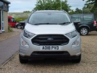 USED 2018 18 FORD ECOSPORT 1.0 ST-LINE 5d 138 BHP www.suffolkcarcentre.co.uk - Located at Reydon