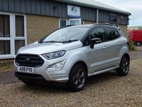 USED 2018 18 FORD ECOSPORT 1.0 ST-LINE 5d 138 BHP www.suffolkcarcentre.co.uk - Located at Reydon