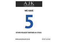 USED 2012 12 PEUGEOT PARTNER 1.6 HDI S L1 625 74 BHP MOT, REAR PARKING SENSORS