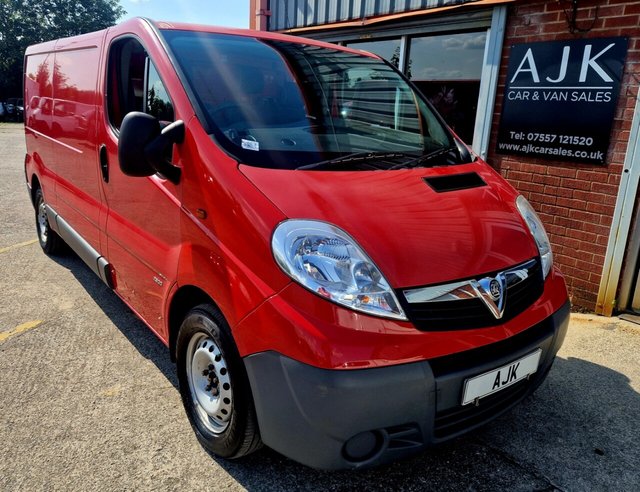 2013 13 Vauxhall Vivaro 2.0 2900 CDTI ECOFLEX LWB 89 BHP