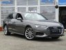 USED 2019 69 AUDI A4 2.0 AVANT TDI SPORT MHEV 5d 161 BHP Finished in TERRA GREY METALLIC with contrasting DARK GREY HEATED LEATHER TRIM. This popular Audi Estate has genuine good looks and a luxurious feel. Great to drive and practical with loads of room for the average sized family. Features include, Virtual Dash, Sat Nav, Heated leather, Blue Tooth, DAB Radio, 18" Alloys, Power Rear Boot, 161 BHP, Parking Sensors, Tinted Rear Quarter windows and much more. Dealer serviced at 19432 miles, 38559 miles, 57450 miles and at 76762 miles.