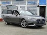 USED 2019 69 AUDI A4 2.0 AVANT TDI SPORT MHEV 5d 161 BHP Finished in TERRA GREY METALLIC with contrasting DARK GREY HEATED LEATHER TRIM. This popular Audi Estate has genuine good looks and a luxurious feel. Great to drive and practical with loads of room for the average sized family. Features include, Virtual Dash, Sat Nav, Heated leather, Blue Tooth, DAB Radio, 18" Alloys, Power Rear Boot, 161 BHP, Parking Sensors, Tinted Rear Quarter windows and much more. Dealer serviced at 19432 miles, 38559 miles, 57450 miles and at 76762 miles.