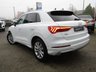 USED 2019 69 AUDI Q3 1.5 TFSI SPORT 5d 148 BHP Finished in GLACIER WHITE with contrasting Dark Grey Cloth trim. This low mileage, Audi Q3 is a upmarket, premium, compact SUV. It offers plenty of space, Great fun to drive and lots of high tech features. All at a very affordable price. Spec includes 18" Alloys, Leather, Sat Nav, Power Boot, Front and Rear Park Sensors, B/Tooth and much more. Dealer serviced at 17677 miles and on arrival at 34059 miles