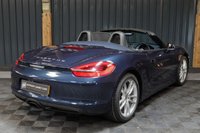 USED 2012 12 PORSCHE BOXSTER 2.7 24V 2d 265 BHP STUNNING COLOUR, LOW MILES, DARK BLUE WITH YACHT BLUE LEATHER INTERIOR, STUNNING COMBO.  BEAUTIFUL CAR WITH GREAT HISTORY