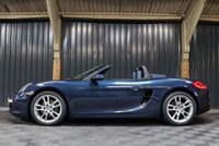 USED 2012 12 PORSCHE BOXSTER 2.7 24V 2d 265 BHP STUNNING COLOUR, LOW MILES, DARK BLUE WITH YACHT BLUE LEATHER INTERIOR, STUNNING COMBO.  BEAUTIFUL CAR WITH GREAT HISTORY