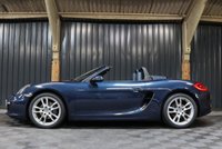 USED 2012 12 PORSCHE BOXSTER 2.7 24V 2d 265 BHP STUNNING COLOUR, LOW MILES, DARK BLUE WITH YACHT BLUE LEATHER INTERIOR, STUNNING COMBO.  BEAUTIFUL CAR WITH GREAT HISTORY