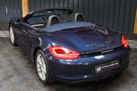 USED 2012 12 PORSCHE BOXSTER 2.7 24V 2d 265 BHP STUNNING COLOUR, LOW MILES, DARK BLUE WITH YACHT BLUE LEATHER INTERIOR, STUNNING COMBO.  BEAUTIFUL CAR WITH GREAT HISTORY