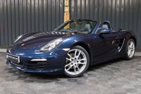 USED 2012 12 PORSCHE BOXSTER 2.7 24V 2d 265 BHP STUNNING COLOUR, LOW MILES, DARK BLUE WITH YACHT BLUE LEATHER INTERIOR, STUNNING COMBO.  BEAUTIFUL CAR WITH GREAT HISTORY