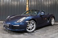 USED 2012 12 PORSCHE BOXSTER 2.7 24V 2d 265 BHP STUNNING COLOUR, LOW MILES, DARK BLUE WITH YACHT BLUE LEATHER INTERIOR, STUNNING COMBO.  BEAUTIFUL CAR WITH GREAT HISTORY