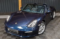 USED 2012 12 PORSCHE BOXSTER 2.7 24V 2d 265 BHP STUNNING COLOUR, LOW MILES, DARK BLUE WITH YACHT BLUE LEATHER INTERIOR, STUNNING COMBO.  BEAUTIFUL CAR WITH GREAT HISTORY