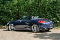 USED 2012 12 PORSCHE BOXSTER 2.7 24V 2d 265 BHP STUNNING COLOUR, LOW MILES, DARK BLUE WITH YACHT BLUE LEATHER INTERIOR, STUNNING COMBO.  BEAUTIFUL CAR WITH GREAT HISTORY