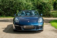 USED 2012 12 PORSCHE BOXSTER 2.7 24V 2d 265 BHP STUNNING COLOUR, LOW MILES, DARK BLUE WITH YACHT BLUE LEATHER INTERIOR, STUNNING COMBO.  BEAUTIFUL CAR WITH GREAT HISTORY