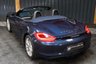 USED 2012 12 PORSCHE BOXSTER 2.7 24V 2d 265 BHP STUNNING COLOUR, LOW MILES, DARK BLUE WITH YACHT BLUE LEATHER INTERIOR, STUNNING COMBO.  BEAUTIFUL CAR WITH GREAT HISTORY