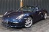 USED 2012 12 PORSCHE BOXSTER 2.7 24V 2d 265 BHP STUNNING COLOUR, LOW MILES, DARK BLUE WITH YACHT BLUE LEATHER INTERIOR, STUNNING COMBO.  BEAUTIFUL CAR WITH GREAT HISTORY