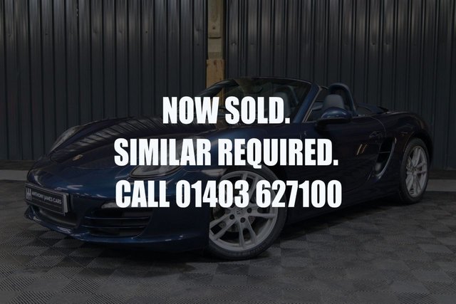2012 12 Porsche Boxster 2.7 24V 2d 265 BHP