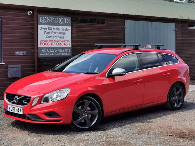 2011 61 Volvo V60 2.0 D3 R-DESIGN 5d 161 BHP