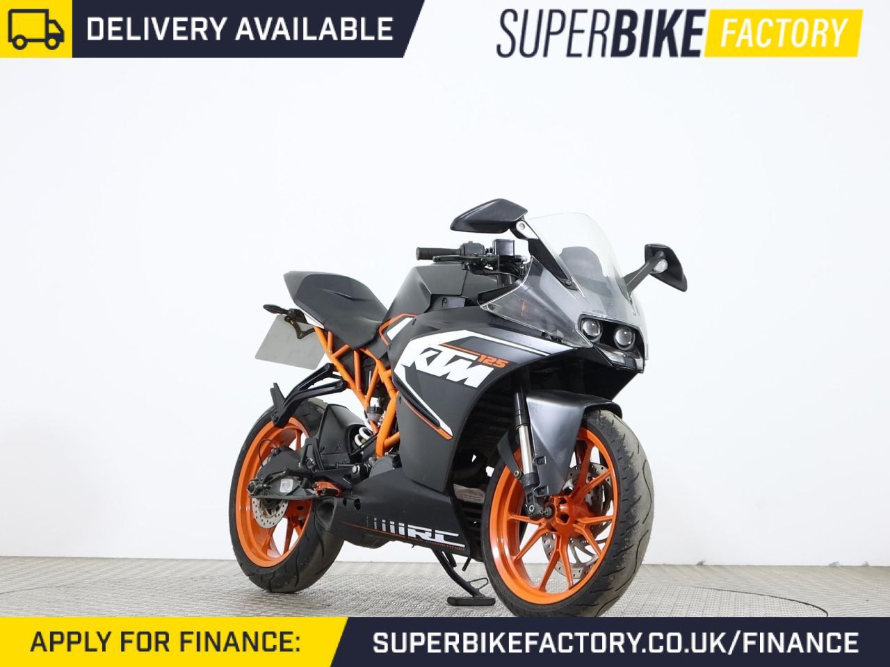 2016 KTM RC 125 BLACK with 2733 miles - Used Motorbikes Dealer ...