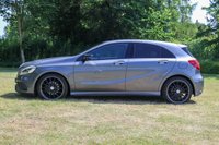 USED 2017 17 MERCEDES-BENZ A-CLASS A200d (136) AMG Line Premium 5dr Automatic Euro 6 (Navigation Diamond Grill, Black 18