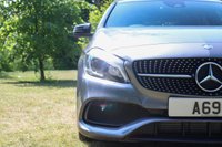 USED 2017 17 MERCEDES-BENZ A-CLASS A200d (136) AMG Line Premium 5dr Automatic Euro 6 (Navigation Diamond Grill, Black 18