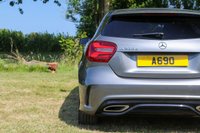USED 2017 17 MERCEDES-BENZ A-CLASS A200d (136) AMG Line Premium 5dr Automatic Euro 6 (Navigation Diamond Grill, Black 18