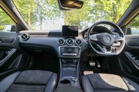 USED 2017 17 MERCEDES-BENZ A-CLASS A200d (136) AMG Line Premium 5dr Automatic Euro 6 (Navigation Diamond Grill, Black 18