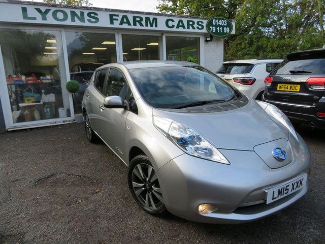 2015 15 Nissan Leaf 0.0 TEKNA 5d 109 BHP ELECTRIC AUTOMATIC