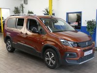 USED 2020 20 PEUGEOT RIFTER 1.5 BLUEHDI S/S GT LINE L 5d 129 BHP 7 SEATS SAT NAV PARK SENSORS 1 OWNER SERVICE HISTORY 6 MONTHS GOLD WARRANTY
