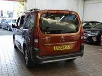 USED 2020 20 PEUGEOT RIFTER 1.5 BLUEHDI S/S GT LINE L 5d 129 BHP 7 SEATS SAT NAV PARK SENSORS 1 OWNER SERVICE HISTORY 6 MONTHS GOLD WARRANTY
