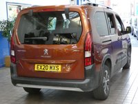 USED 2020 20 PEUGEOT RIFTER 1.5 BLUEHDI S/S GT LINE L 5d 129 BHP 7 SEATS SAT NAV PARK SENSORS 1 OWNER SERVICE HISTORY 6 MONTHS GOLD WARRANTY