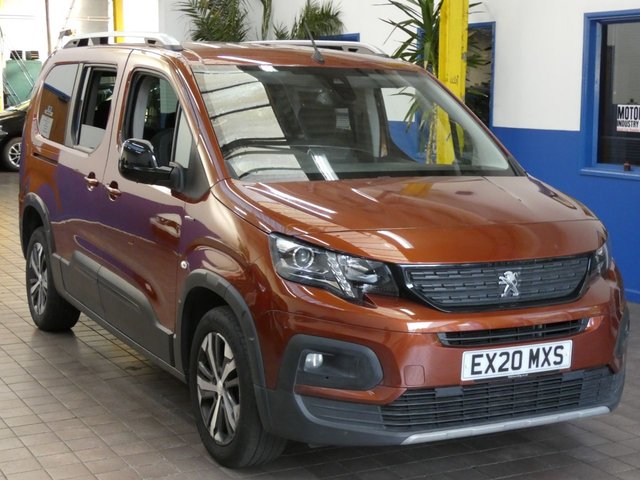 2020 20 Peugeot Rifter 1.5 BLUEHDI S/S GT LINE L 5d 129 BHP