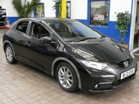 USED 2012 12 HONDA CIVIC 2.2 I-DTEC EX 5d 148 BHP &pound;35 ROAD TAX SAT NAV LEATHER REAR CAMERA 2 OWNERS 11 SERVICES TO 129K MILES