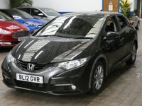 USED 2012 12 HONDA CIVIC 2.2 I-DTEC EX 5d 148 BHP &pound;35 ROAD TAX SAT NAV LEATHER REAR CAMERA 2 OWNERS 11 SERVICES TO 129K MILES