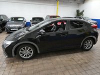 USED 2012 12 HONDA CIVIC 2.2 I-DTEC EX 5d 148 BHP &pound;35 ROAD TAX SAT NAV LEATHER REAR CAMERA 2 OWNERS 11 SERVICES TO 129K MILES