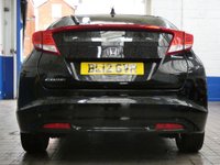 USED 2012 12 HONDA CIVIC 2.2 I-DTEC EX 5d 148 BHP &pound;35 ROAD TAX SAT NAV LEATHER REAR CAMERA 2 OWNERS 11 SERVICES TO 129K MILES