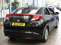 USED 2012 12 HONDA CIVIC 2.2 I-DTEC EX 5d 148 BHP &pound;35 ROAD TAX SAT NAV LEATHER REAR CAMERA 2 OWNERS 11 SERVICES TO 129K MILES
