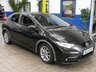 USED 2012 12 HONDA CIVIC 2.2 I-DTEC EX 5d 148 BHP &pound;35 ROAD TAX SAT NAV LEATHER REAR CAMERA 2 OWNERS 11 SERVICES TO 129K MILES