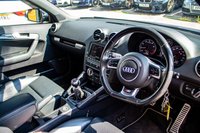 USED 2010 60 AUDI A3 2.0 S3 SPORTBACK TFSI QUATTRO BLACK EDITION 5d 261 BHP HTD LEATHERS  + FSH + 2 KEYS