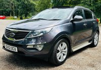 USED 2012 12 KIA SPORTAGE 2.0 CRDI KX-3 SAT NAV 5d 134 BHP AUTOMATIC ALL WHEEL DRIVE PANORAMIC SUNROOF SATELLITE NAVIGATION