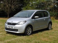 USED 2012 12 SKODA CITIGO 1.0 SE 12V 3d 59 BHP www.suffolkcarcentre.co.uk - Located at Lowestoft