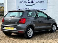 USED 2015 15 VOLKSWAGEN POLO 1.2 SE TSI 3d 89 BHP www.suffolkcarcentre.co.uk - Located at Lowestoft