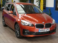 USED 2019 69 BMW 2 SERIES 1.5 218I SPORT GRAN TOURER 5d 139 BHP 7 SEATS SAT NAV PARK SENSORS 1 OWNER 6 MONTHS GOLD WARRANTY