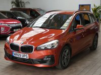 USED 2019 69 BMW 2 SERIES 1.5 218I SPORT GRAN TOURER 5d 139 BHP 7 SEATS SAT NAV PARK SENSORS 1 OWNER 6 MONTHS GOLD WARRANTY