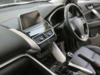 USED 2018 68 MITSUBISHI ECLIPSE CROSS 1.5 4 5d 161 BHP APP SAT NAV PANORAMIC SUNROOF LEATHER INTERIOR 1 OWNER MITSUBISHI WARRANTY TILL NOV 2023