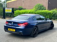 USED 2015 65 BMW 6 SERIES 3.0 640D M SPORT GRAN COUPE 4d 309 BHP 