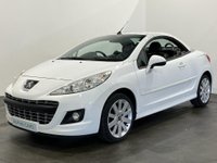 USED 2012 12 PEUGEOT 207 1.6 CC ALLURE 2d 120 BHP Full Black Leather Interior