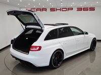 USED 2015 65 AUDI A4 4.2 FSI V8 (450 PS) LIMITED EDITION S TRONIC QUATTRO (EURO 5) 5DR + HIGH SPECIFICATION WITH �&pound;6,535 OF AUDI EXTRAS 20S+PANROOF+XENON-LED+R/CAMERA+EXCLUSIVE RS BUCKETS